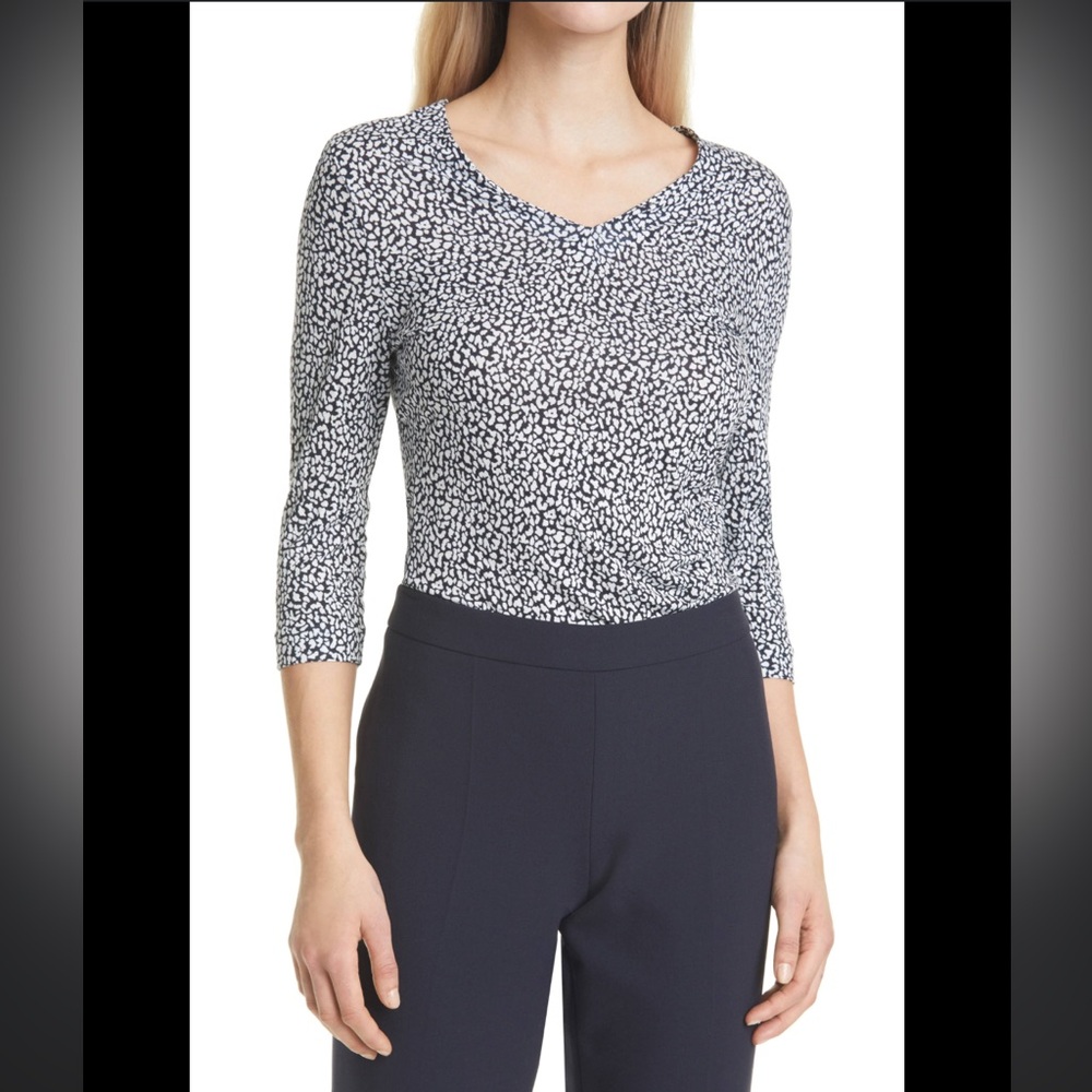 Hugo Boss Epana Print Blouse